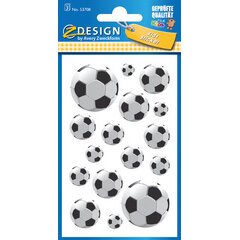 AVERY Zwerckform Sticker ZDesign KIDS 'Football'