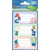 ZDesign Etiquettes pour livres 'ABC'