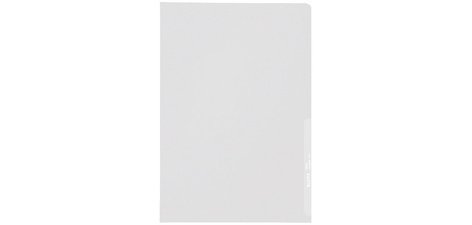 Chemise coin plastique Leitz A4 polypropylène 13/100e transparente incolore - Paquet de 100