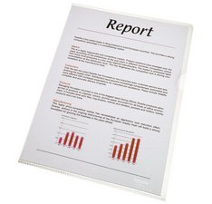 L-mapje, A4, pvc, transparant, 0,20 mm, 100 stuks