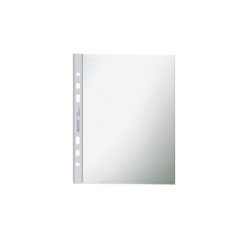 pochette perforée, format A5, PP, transparent, 0,08 mm