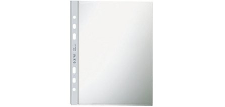 pochette perforée, format A5, PP, transparent, 0,08 mm
