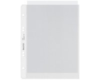 Pochette perforée extra solide, PP, grainé, 0,13 mm