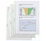 Pochette perforée Economic, A5, PP, grainée, 0,05 mm