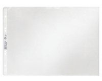 Pochette perforée, format A4 paysage, PP, grainé