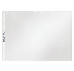 Pochette perforée, format A4 paysage, PP, grainé