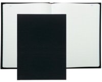 REG. 32/25 5X5 FOLIOTE 100 PAGES - Black