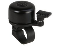 Sonnette pour guidon de vélo, couleur: noir / argent