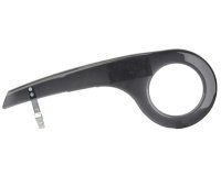 Protège chaîne universel, noir/transparent