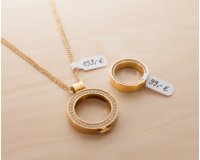 Etiquette bijouterie, (L)49 x (H)10 mm