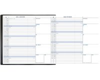 Quo Vadis - Agenda - 2026 - Minibest - Mensuel - Français - Impala - Noir - 12 mois de janv à déc. - 7,5x14 cm avec répertoire