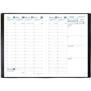 Recharge pour agenda 'Affaires' 2026, 100 x 150 mm