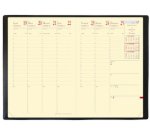 Quo Vadis - Agenda avec répertoire - 2027 - Ministre Prestige - Semainier Planning - Français - Impala - Noir - 14 mois de décembre à janvier - 16x24 cm
