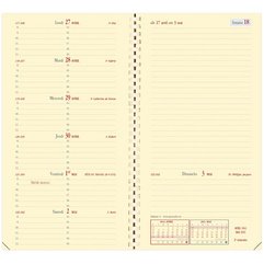 Recharge pour agenda 'Italnote S', 2026