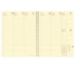 Quo Vadis - Agenda - Spiralé avec répertoire - 2027 - Manager S Prestige - Semainier Planning - Français - Impala - Noir - 12 mois et 1/2 de mi-décembre à décembre - 21x27 cm