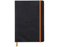 Carnet souple RAMA, A6, ligné, noir