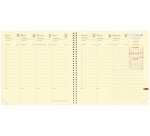 Quo Vadis - Recharge Agenda - Spiralé - 2026 - Exécutif Prestige S - Semainier Planning - Français - 13 mois de déc. à déc. - 16x16 cm