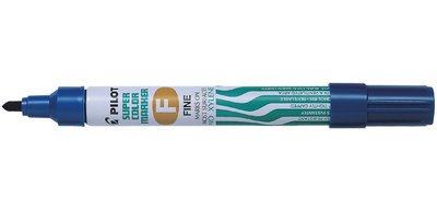 Marqueur permanent SUPER COLOR FINE, bleu