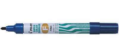 Marqueur permanent SUPER COLOR FINE, bleu