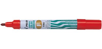Marqueur permanent SUPER COLOR FINE, rouge