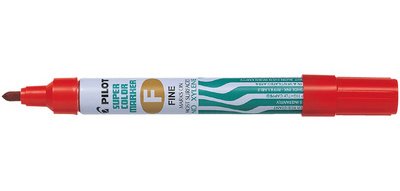 Marqueur permanent SUPER COLOR FINE, rouge