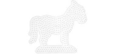 Hama Plaque pour perles midi 'Petit carré', blanc