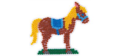 Hama Plaque pour perles midi 'Grand cercle', blanc