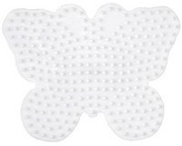 Hama Plaque pour perles midi 'Grand coeur', blanc