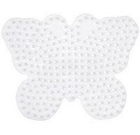 Hama Plaque pour perles midi 'Grand coeur', blanc