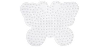 Hama Plaque pour perles midi 'Grand coeur', blanc