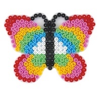 Hama Plaque pour perles midi 'Grand carré', blanc