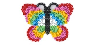 Hama Plaque pour perles midi 'Grand carré', blanc