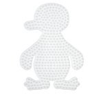 Hama Plaque pour perles midi 'Pingouin', blanc