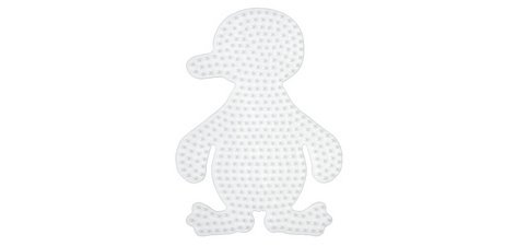 Hama Plaque pour perles midi 'Pingouin', blanc
