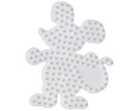 Hama Plaque pour perles midi 'Souris', blanc
