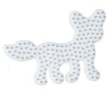 Hama Plaque pour perles midi 'Renard', blanc