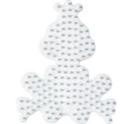 Hama Plaque pour perles midi 'Petit chien', blanc