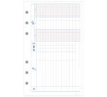 Recharge pour organiseur Exatime 17 - Semainier Janvier à Décembre 2026