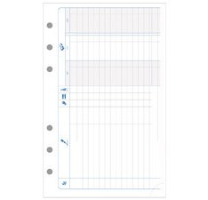Recharge Exatime 17 10.5 x 17.2 cm Semainier Septembre 2025 à Décembre 2026 - 16 mois