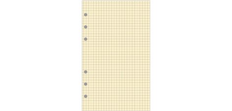 Recharge pour Exatime 21, bloc quadrillé ivoire