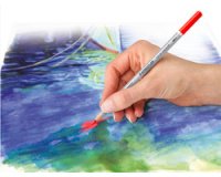 Crayon aquarellable karat aquarelle, étui de 12