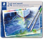 Crayon aquarellable karat aquarelle, étui de 36