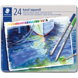 Waterverfpotlood Karat aquarel, doos van 36