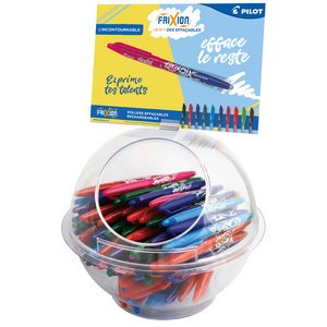 Stylo roller FRIXION BALL 07, présentoir de 108 pièces