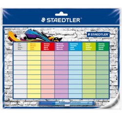 Kit emploi du temps Lumocolor correctable, A4
