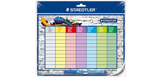 Kit emploi du temps Lumocolor correctable, A4