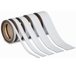 Ruban magnétique, 10 mm x 10 m, épaisseur: 1 mm, blanc