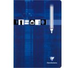 Cahier Dessin piqué 17x22cm 32 pages quadrillé 10x10 Rouge - Rouge