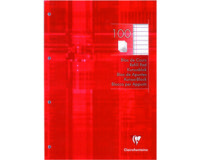 Bloc de cours, A4, ligné, 200 pages