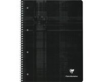 Cahier spiralé, A4, quadrillé avec marge